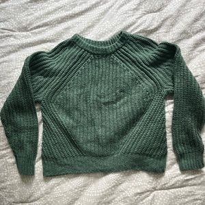 Green A New Day sweater